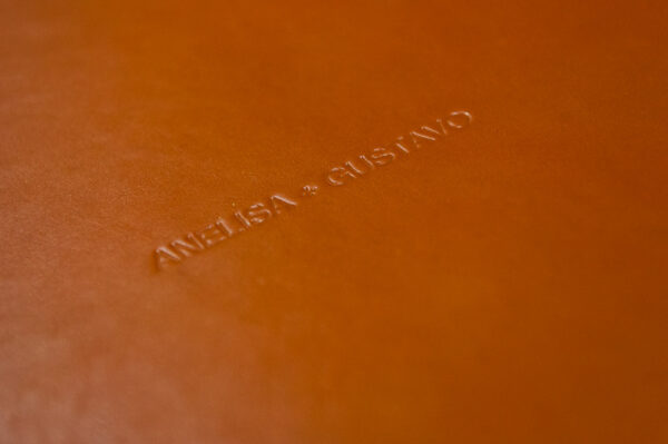 Álbum Livro em Couro Capa a Laser - Image 3